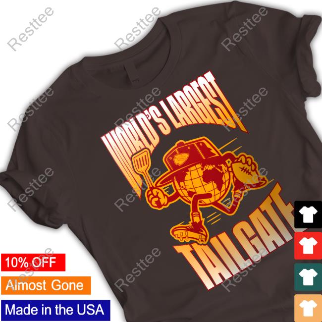 Chiefs World's Largest Tailgate Prime Time Shirts Chiefs World's Largest Tailgate Shirts