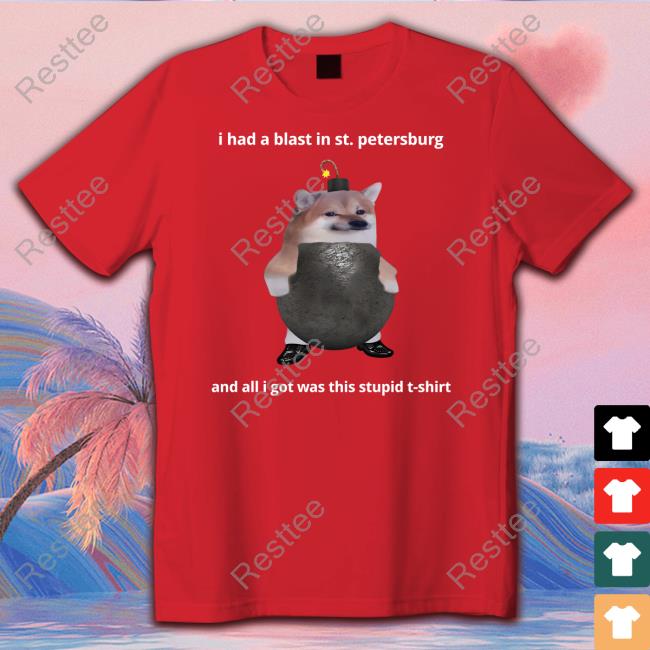 NAFO Had A Blast In St. Petersburg Shirt