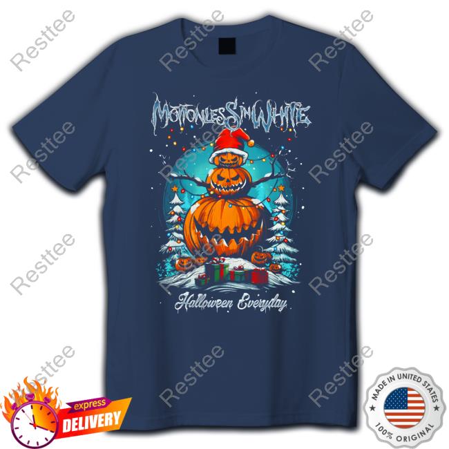 Motionless In White Merch Halloween Everyday Tee Halloween Everyday T-Shirt