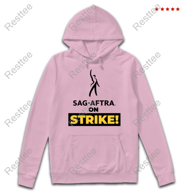 Sag-Aftra On Strike T Shirt Margot Robbie Sag-Aftra On Strike Shirts