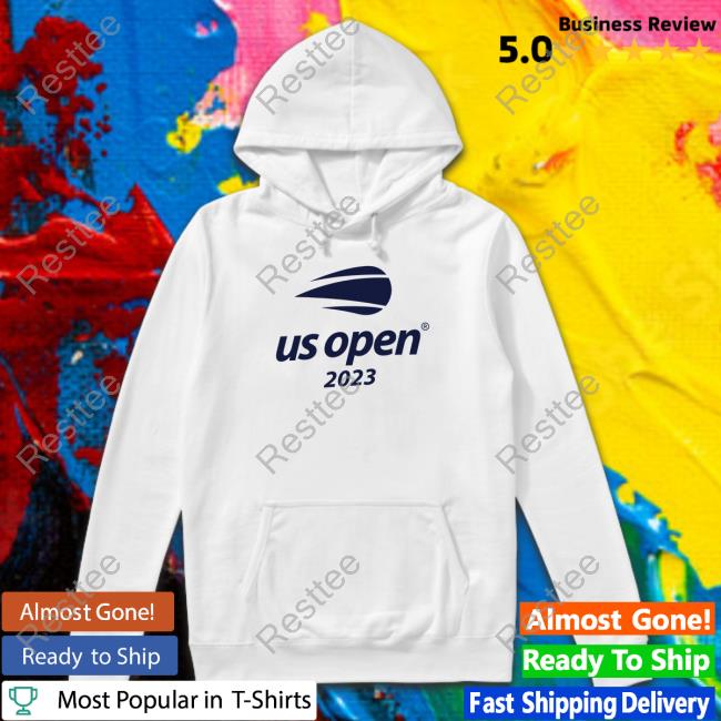 Us Open 2023 Official Logo White T Shirts Official Us Open Merch Us Open 2023 Official Logo White Hoodie