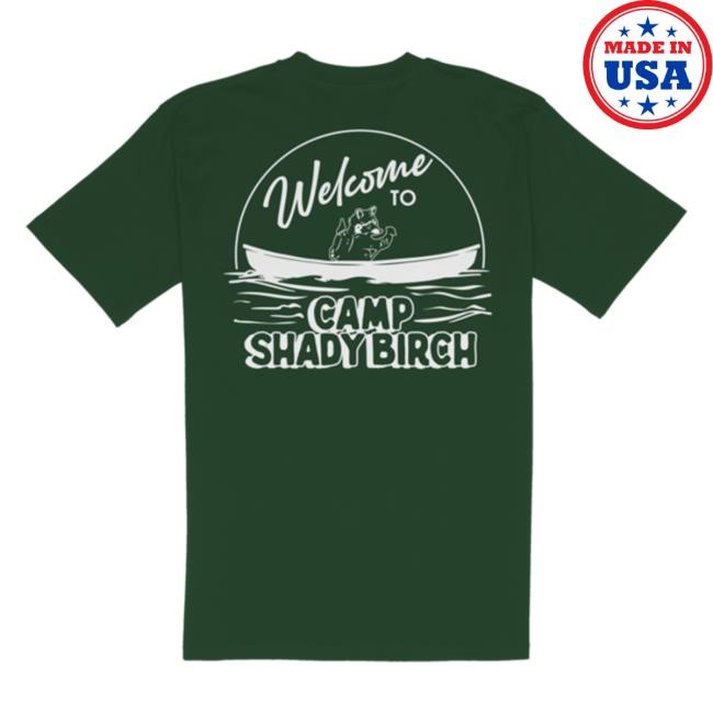 Zachariahporter Camp Shady Birch Tee Zachariahporter Camp Shady Birch Shirt