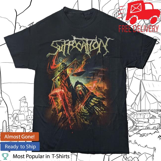 Official Night Shift Merch Indie Merch Store Suffocation - Pinnacle Of Bedlam Popover Shirt Nightshiftmerch Indiemerchstore