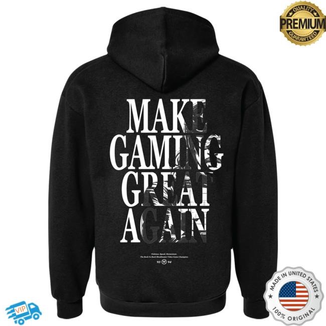 Official Dr Disrespect Merch Champions Club Make Gaming Great Again Black Sweaters