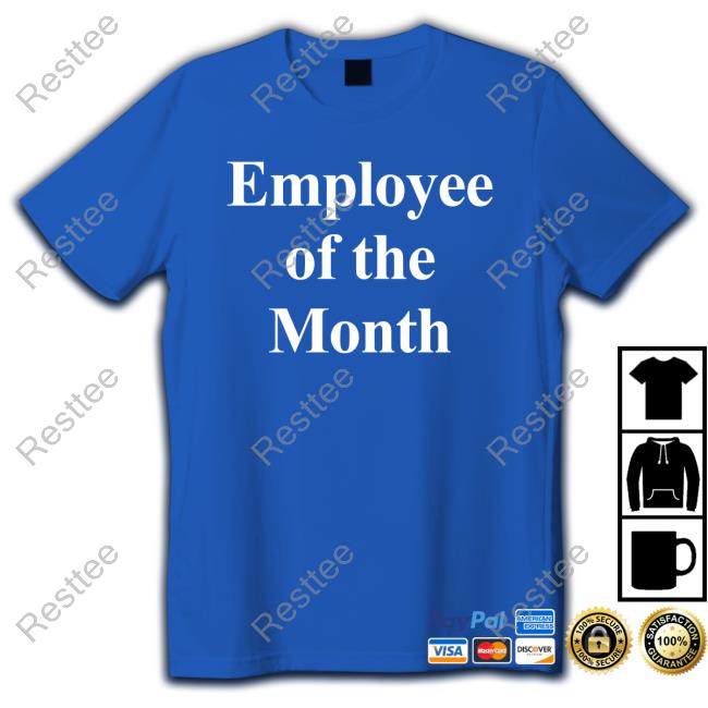 Official Employee Of The T-Shirt Josh Freese Employee Of The Month Tee Shirt