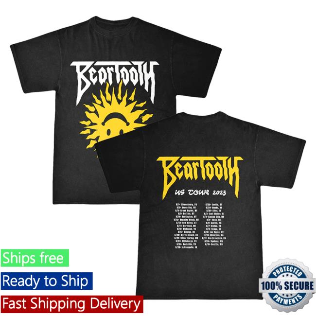 Official Beartooth Band Clothing Beartooth Clothing Beartooth Summer 2023 Tour New Shirt Beartoothband