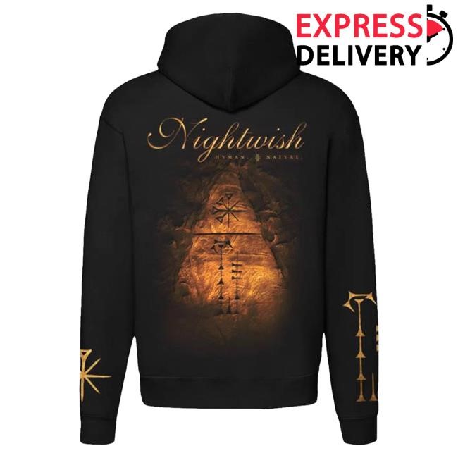 Official Backstage Rock Shop Nightwish Human. :||: Nature., Zip, Hood