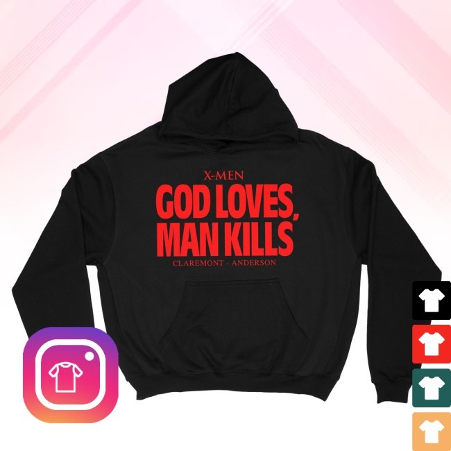Dasbootleg13 God Loves Man Kills New Hoodie