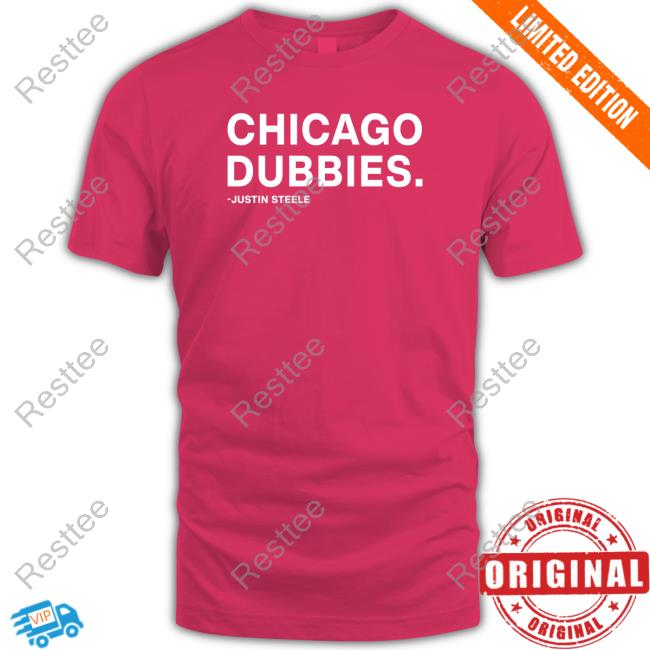 Obvious Shirts Chicago Dubbies Justin Steele Sweatshirt