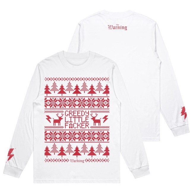 Greedy lil F*cker L/S Shirt The Warning Merch Shop