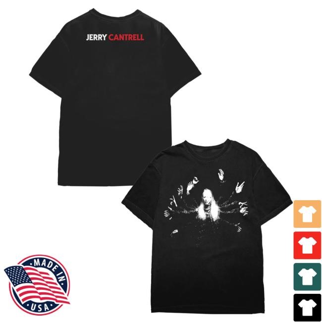 Official Jerry Cantrell Merch Jerry Cantrell Vilified Tshirt
