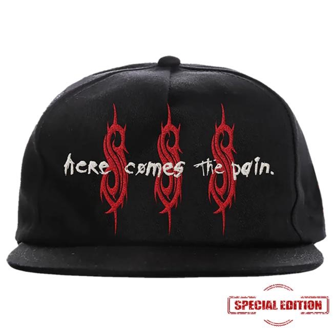 Official Slipknot Merch Store Here Comes The Pain Cap Slipknot Clothing Shop