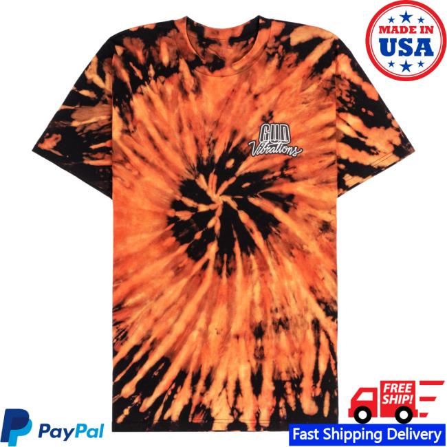 Official Slander Merch Store Gud Vibrations Tie Dye Shirt