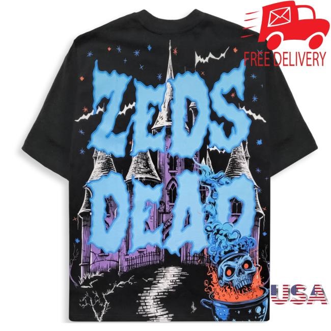 Official Zeds Dead Merch Zeds Dead - Abracadabra - Ultra Premium New Shirt - Limited Edition Zeds Dead Apparel Clothing Shop ZedsDead
