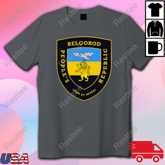 Official Belgorod People's Republic Tee Shirt Belgorod People's Republic Shirt