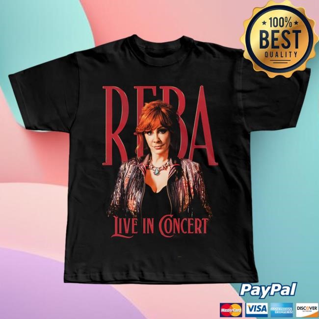 Reba McEntire Live In Concert Photo T Shirt