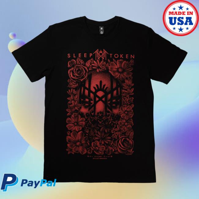Sleep - Token Black Heart Pop Up T-Shirts – Black
