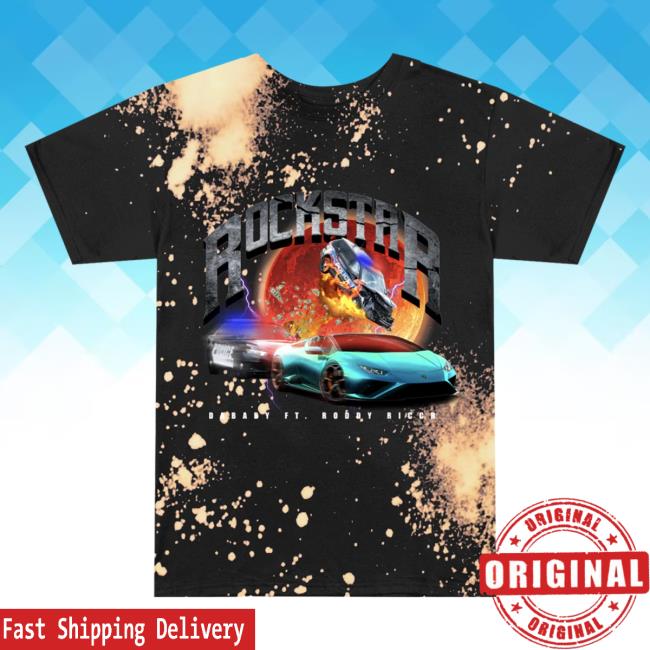 Official Dababy Clothing Merch Store Shop Da Baby Lambo Bleached T-Shirts