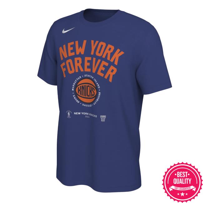 Nike Knicks 2024 Playoffs New York Forever Tee