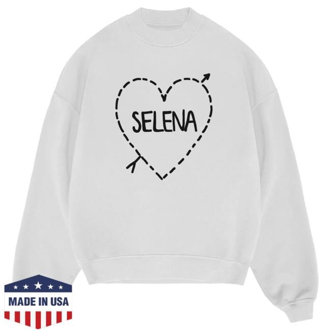 Limited Edition Selena Gomez Pierced Heart Selena Crewneck