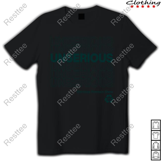 Unserious 2.0 Cap Official Shirtless Plantain Show Unserious 2.0 Tee Shirt