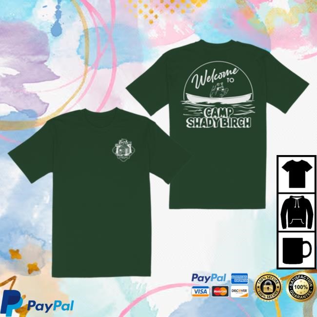 Zachariahporter Camp Shady Birch Tee Zachariahporter Camp Shady Birch T Shirt