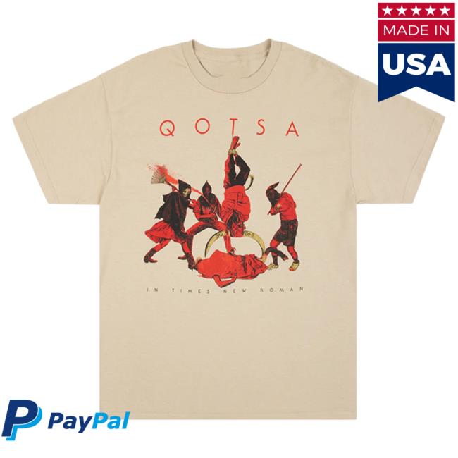 Official Queens Of The Stone Age Qotsa Merch Store In Times New Roman... Sand Tees Queensofthestoneage