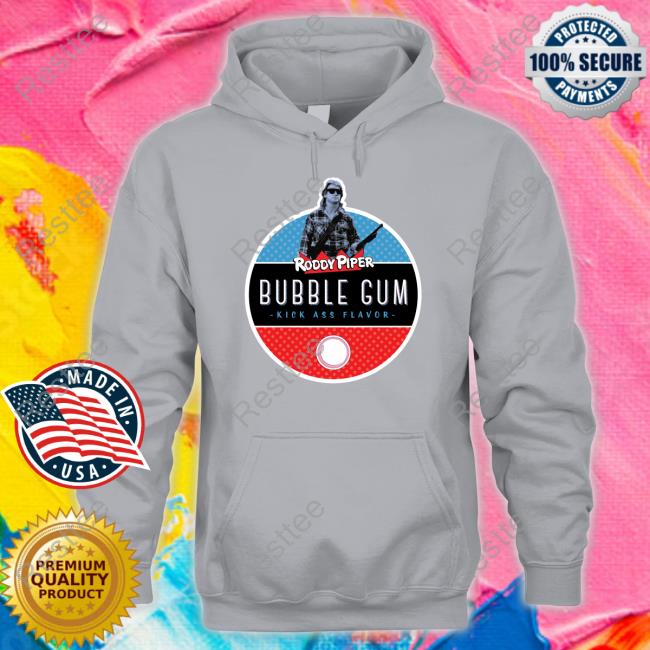 Roddy Piper Bubble Gum Kickass Flavor Shirt