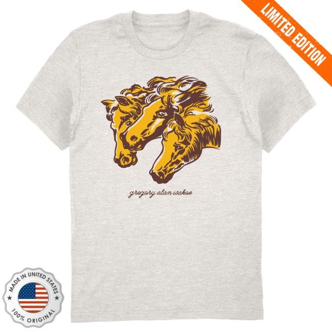 Official Gregory Alan Isakov Merch Three Horses Tee