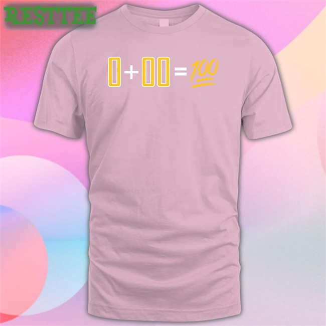 0+00=100 Shirt Alex Golden Obvious Shirts Obvious Shirts 0+00=100 T Shirt Alex Golden