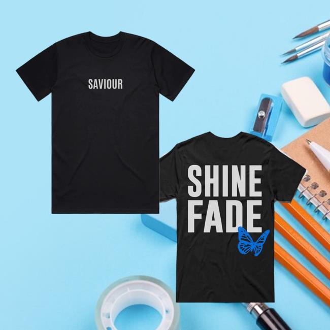 Artist First Merch Saviour Sf Blue Butterfly Tee