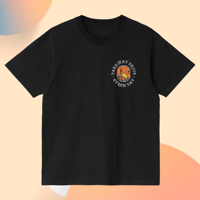 Official Parkway Drive Merch Store Shop Parkway Drive Byron Shark Lighthouse Tshirt ParkwayDrive