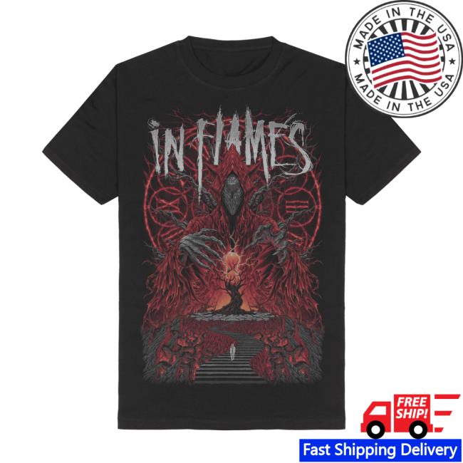 Official In Flames Mother Time Top Shirt