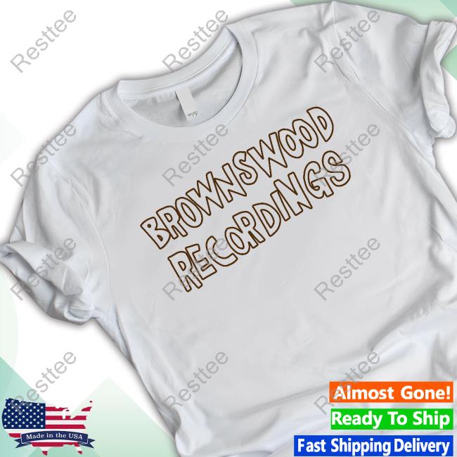 Brownswood Recordings Merch Brownswood Logo T Shirt Official Brownswood Recordings Brownswood Logo T Shirt