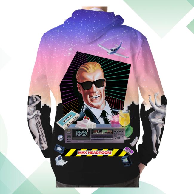Official Vapor95 Clothing Store Max Headroom Shirts 3D All Over Print