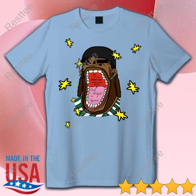 Official Burna Boy Shop Store Merch Burna Illustrated Character Sweatshirt