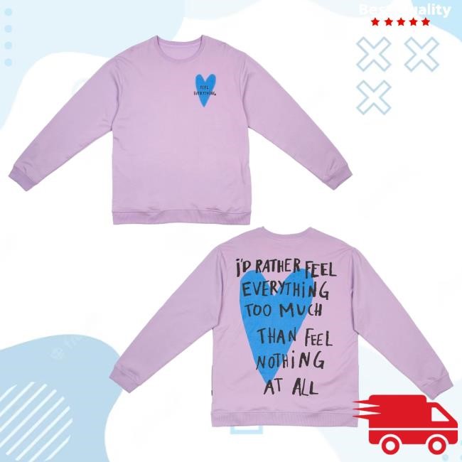 Official Beautiful Bastard Merch Store Philip DeFranco Feel Everything Tees