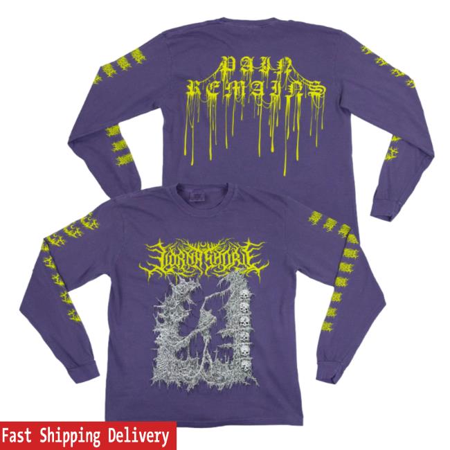 Official Lorna Shore Purple Headless Long Sleeve Shirt