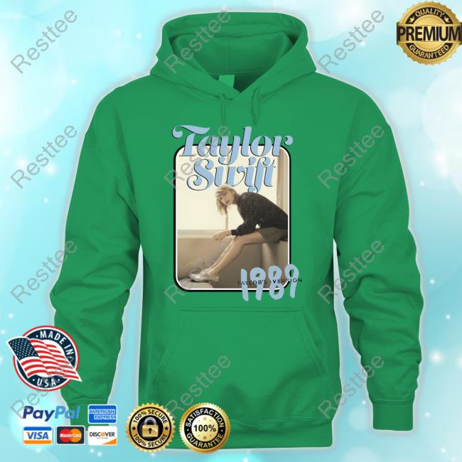 Taylor Swift 1989 Taylor's Version Photo Tee Taylor Swift Merch From The Vault Green 1989 Taylor's Version Photo Long Sleeve