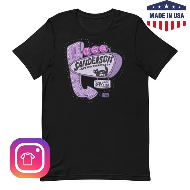 Official Murder Apparel Clothing Store Shop Merch Sanderson Hotel T-Shirt