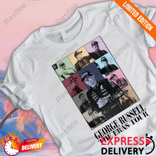 George Russell The Eras Tour Tee Shirt Cerasusxo