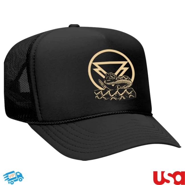 Official The Ghost Inside Rattlesnake Trucker Cap Official The Ghost Inside Rattlesnake Trucker Cap