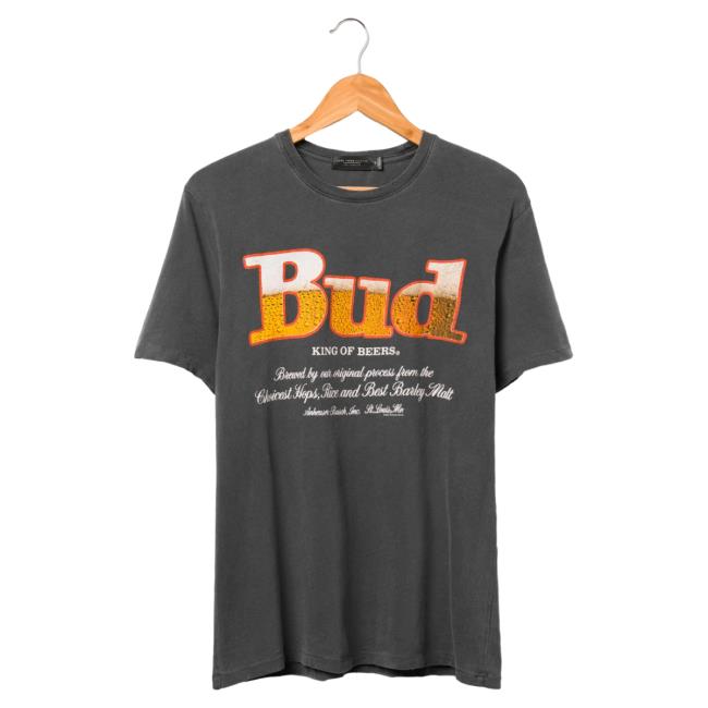 Official Junk Food Clothing Shop Junkfoodclothing Bud King Of Beers Vintage Top Shirt Junk Food Store Shop
