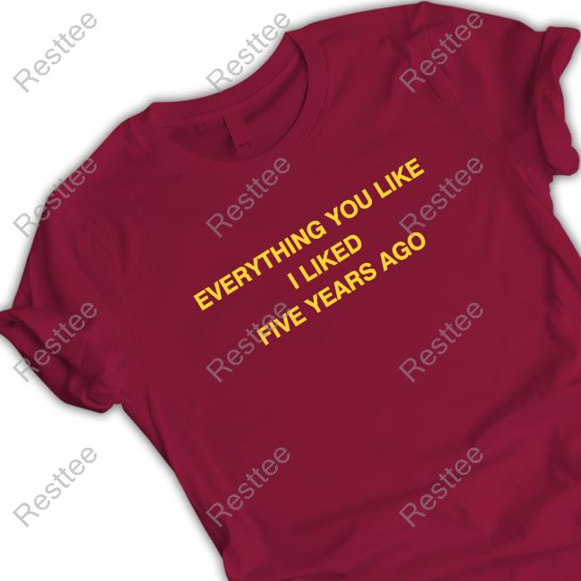 Off White Merch Store Everything You Like I Liked Five Years Ago Sweater