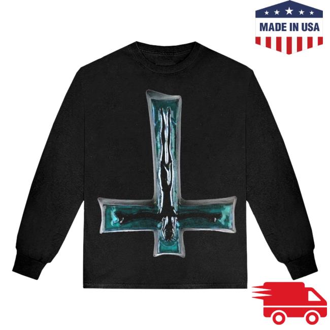 Official Playboi Carti Merch Playboi Carti Whole Lotta Red Long Sleeve Tshirt Black PlayboiCarti Clothing Shop Store