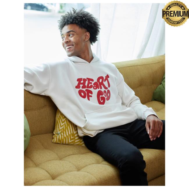Official Elevated Faith Clothing Heart Of God Unisex Sweatshirt