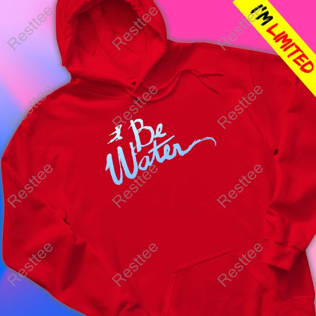 Official Bruce Lee Shop Be Water Gradient Script Tee Shirt Official Bruce Lee Shop Be Water Gradient Script Long Sleeve Tee Shirt
