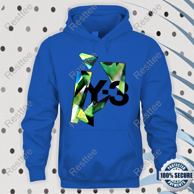 Y-3 Graphic GreenBlue Tee Y-3 Shirt