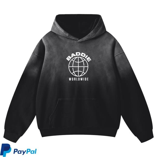 Heavyweight Sunfade Oversized Hoodie From Baddie Worldwide