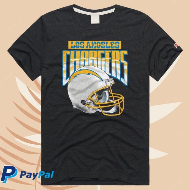 Los Angeles Chargers Gradient Helmet Top Shirt Homage | Los Angeles Chargers Official | NFL Football